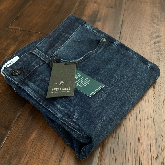 Mens Only & Sons Skinny Jeans - Picture 2 of 5